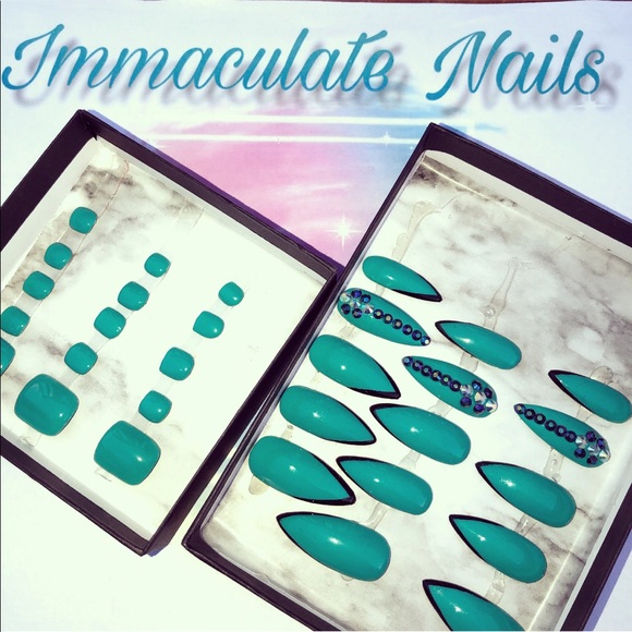 Other - Custom PressOn nails and toe tips